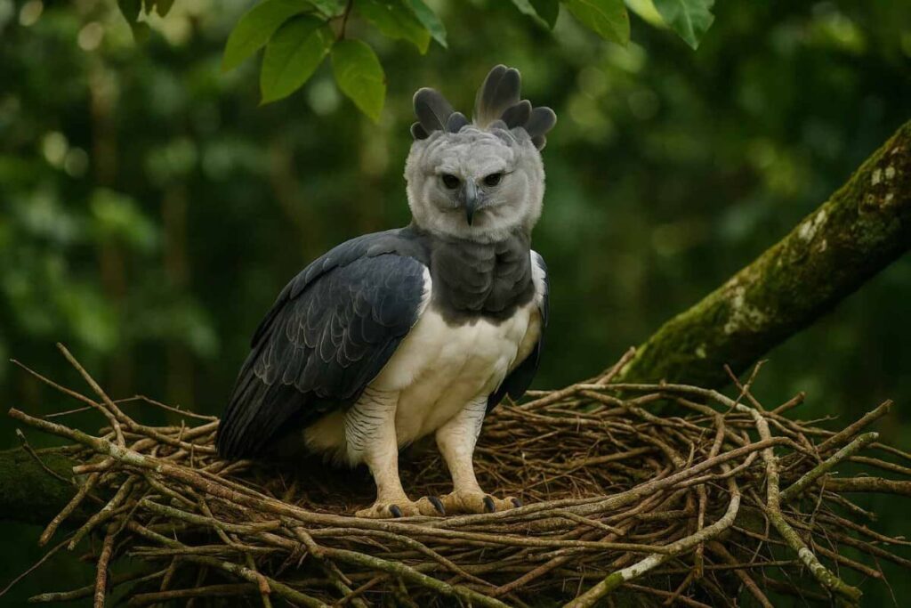 Гарпія в гнізді