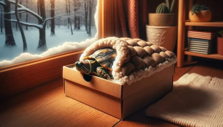 winter hibernation of turtles