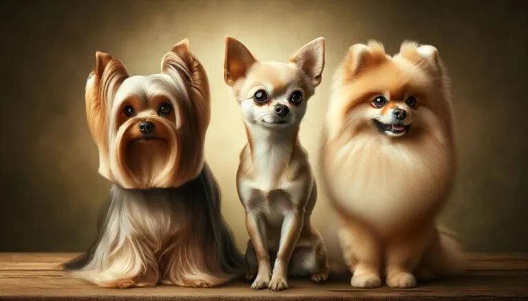 Декоративные породы собак в ряд