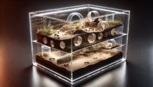 двухэтажная муравьиная ферма