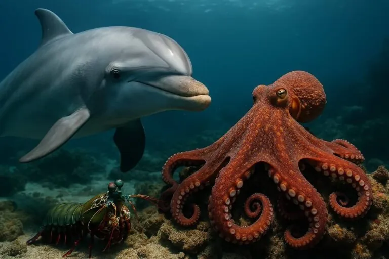 ТОП-3 найрозумніші морські істоти