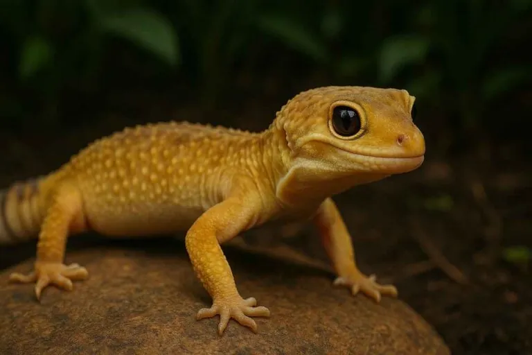 Желтый геккон