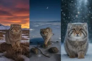 Манул колаж