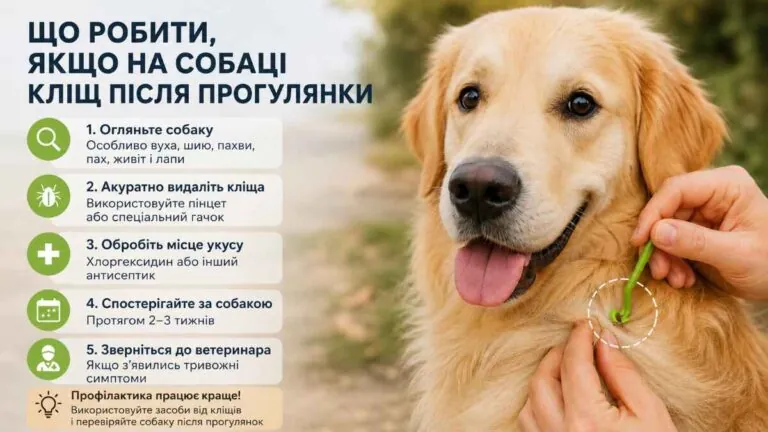 кліщі у собак